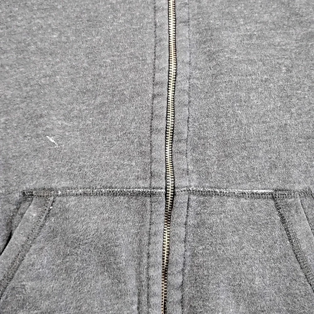 Polo Ralph Lauren Mens Full Zip Hoodie Gray Heather Waffle Lined L‎